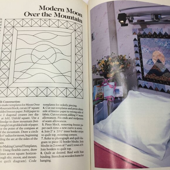 Bright Ideas for Lap Quilting Georgia Bonesteel Patterns Instructions Hardbound - Picture 7 of 10